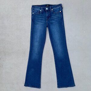 True Religion Becca Mid Rise Boot Cut Jeans Sz 29